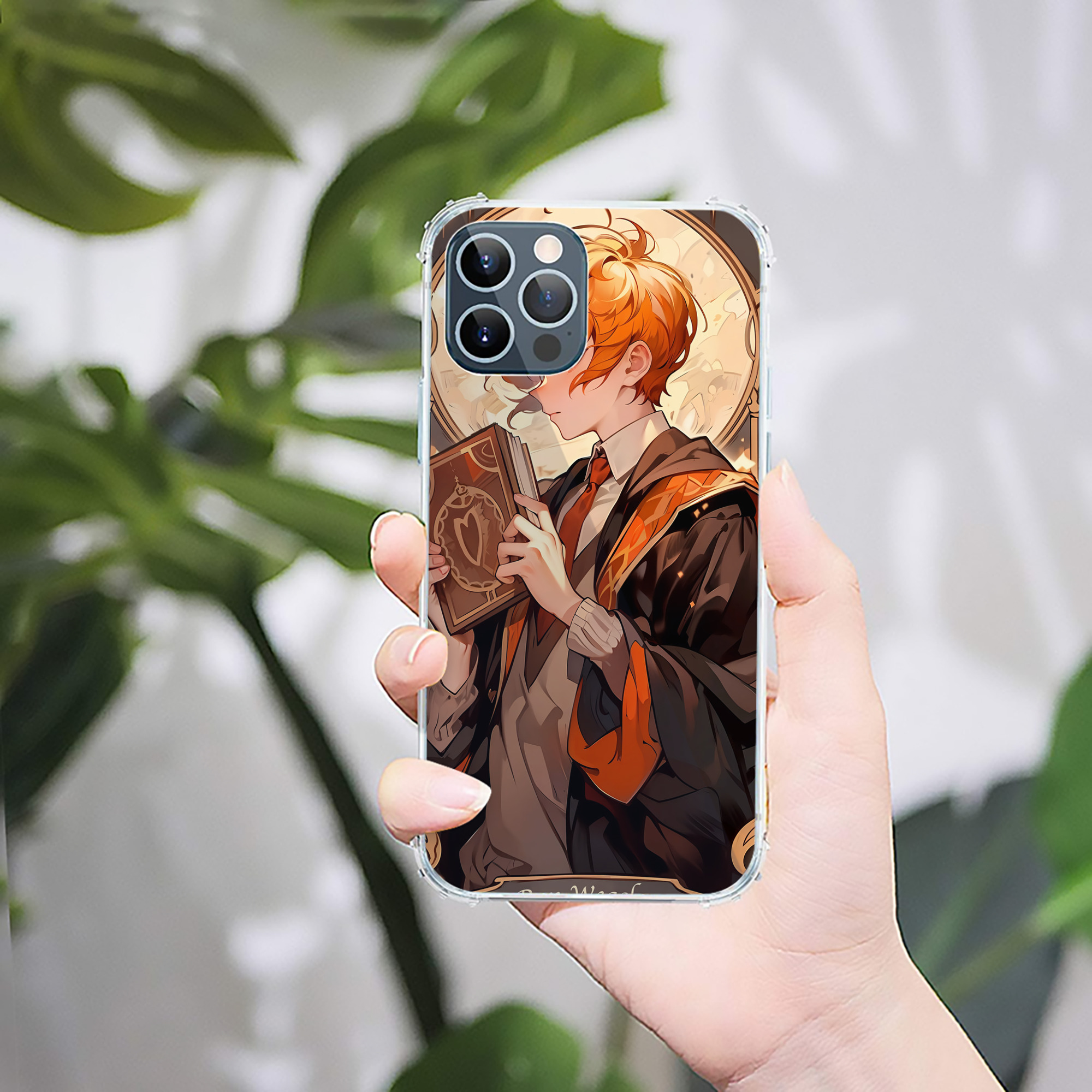 （画像用） Harry Potter ハリー・ポッターシリーズ 【iPhone 12シリーズ対応】透明スマホケース（クリアソフトケース）